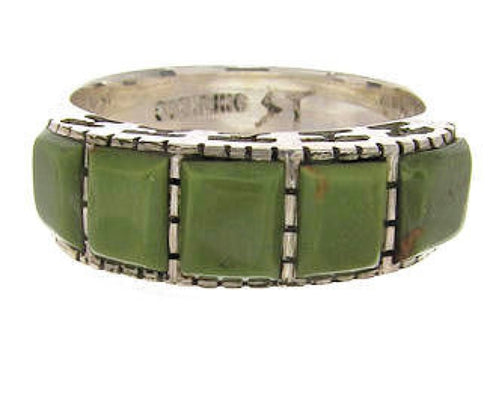 Turquoise Southwest Sterling Silver Ring Size 5 MW64046