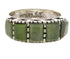 Turquoise Jewelry Southwest Silver Ring Size 6-1/4 MW64055