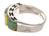 Turquoise Mother Of Pearl Southwest Silver Ring Size 4-3/4 MW64080