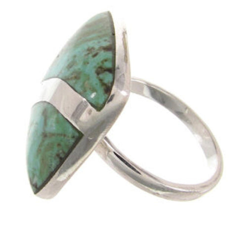 Turquoise Southwest Sterling Silver Ring Size 5-1/2 MW63722