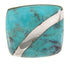Southwest Turquoise Sterling Silver Ring Size 6-1/4 MW63730
