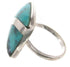 Southwest Turquoise Sterling Silver Ring Size 6-1/4 MW63730