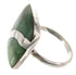 Southwest Turquoise Silver Ring Size 6-3/4 MW63739