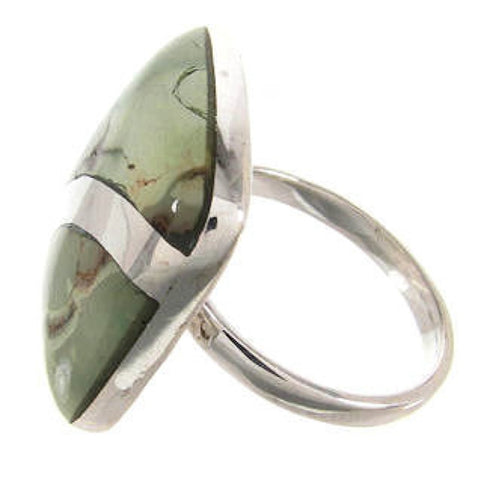 Turquoise Sterling Silver Jewelry Ring Size 5-1/4 MW63757