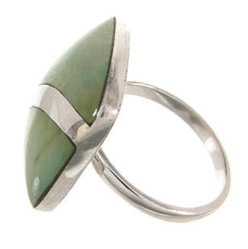 Sterling Silver Turquoise Jewelry Ring Size 6-1/4 MW63762
