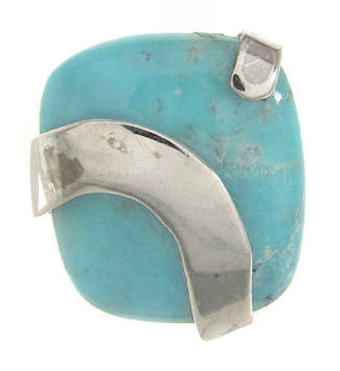 Sterling Silver Turquoise Ring Southwest Jewelry Size 5-1/4 IS61348
