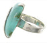 Silver And Turquoise Southwest Ring Size 5-1/4 IS61318