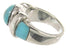 Southwestern Turquoise Jewelry Ring Size 5-1/4 BW62756