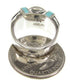 SouthwestTurquoise And Jet Ring Jewelry Size 8-1/4 BW62802