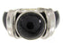 Genuine Sterling Silver And Jet Southwestern Ring Size 6-3/4 BW62903