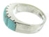Turquoise And Silver Southwest Ring Size 4-3/4 CW63685