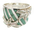 Silver Turquoise Southwest Opal Ring Size 5-1/4 IS60684