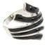 Southwestern Onyx Silver Ring Size 5-3/4 PX36393