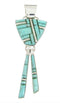 Sterling Silver Turquoise Southwest Dangle Jewelry Pendant YS60738