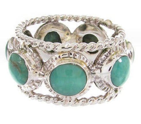 Turquoise Southwestern Ring Size 6-1/4 PS61358