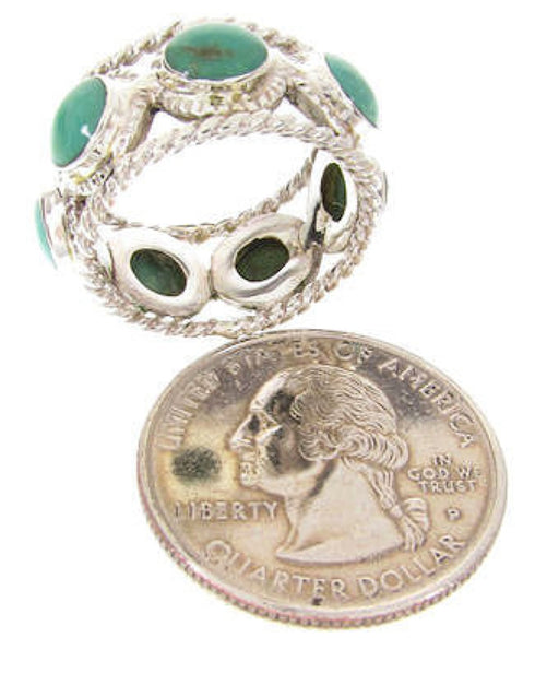 Turquoise Southwestern Ring Size 6-1/4 PS61358