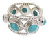 Sterling Silver Southwest Turquoise Ring Size 4-3/4 PS61529