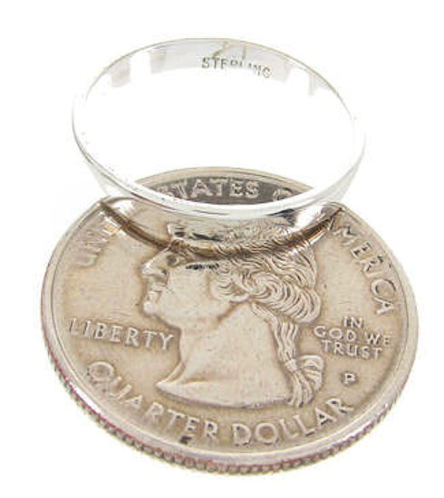 Southwestern Stackable Jet Ring Size 7-3/4 PS61599