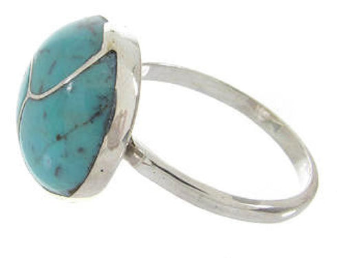 Turquoise Silver Southwest Ring Size 4-3/4 YS63480