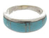 Southwest Turquoise Inlay Jewelry Ring Size 5-1/2 DW66905