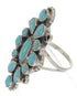 Sterling Silver Turquoise Southwest Ring Jewelry Size 6-1/2 IS61773