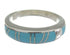 Sterling Silver And Turquoise Southwest Ring Size 5-3/4 IS62017
