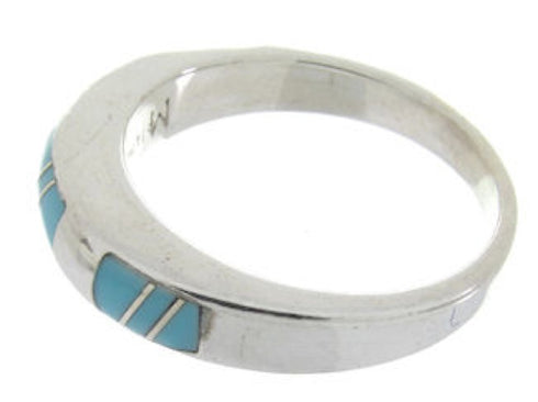 Sterling Silver And Turquoise Southwest Ring Size 5-3/4 IS62017