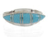 Sterling Silver Turquoise Jewelry Ring Size 6-3/4 Jewelry AS52462