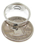 Southwest Silver Multicolor Inlay Ring Size 7-3/4 MW64508