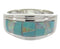 Opal Turquoise Jewelry Southwest Silver Ring Size 6-3/4 MW64479