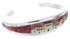 Silver Multicolor Native American Design Cuff Bracelet YS66680
