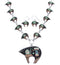 Native American Mesa Design Bear Link Multicolor Necklace Set PS64194