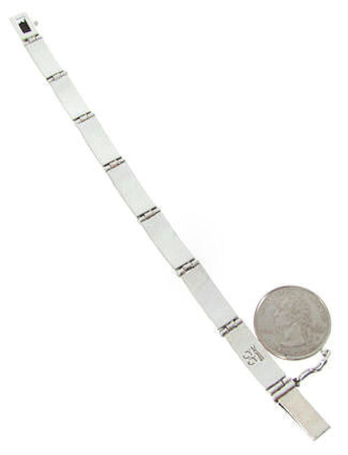 Southwest Native American Village Design Link Bracelet GS62404