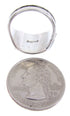 Southwest Jewelry Multicolor Silver Inlay Ring Size 6-3/4 AW68905