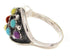 Sterling Silver Multicolor Southwestern Ring Size 7-1/2 PS58098