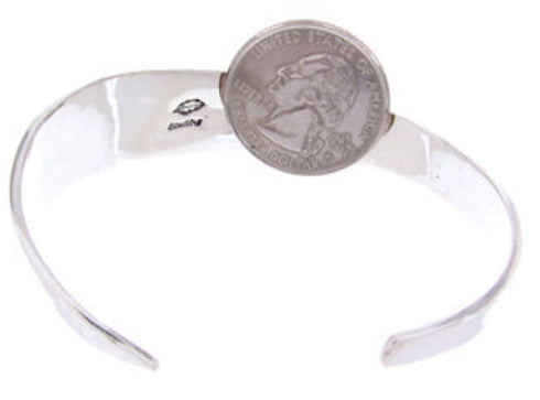 Multicolor Native American Village Design Cuff Bracelet YS67320