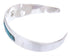Silver Multicolor Native American Design Cuff Bracelet YS67338