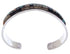 Silver Multicolor Native American Mesa Design Cuff Bracelet YS67396