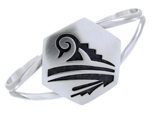 George Phillips Hopi Native American Design Cuff Bracelet BW64731