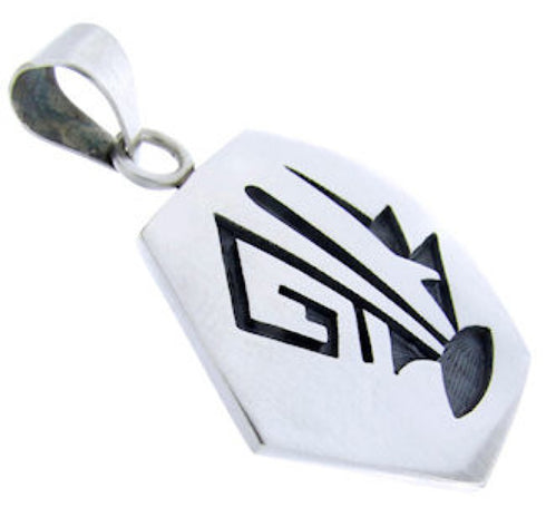 George Phillips Silver Native American Pendant AW65791