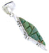 Genuine Sterling Silver Turquoise Jewelry Pendant JW66362