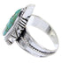 Turquoise Inlay Jewelry Southwestern Ring Size 5 BW66966