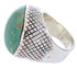 Turquoise Silver Southwest Jewelry Ring Size 5-3/4 MW66739