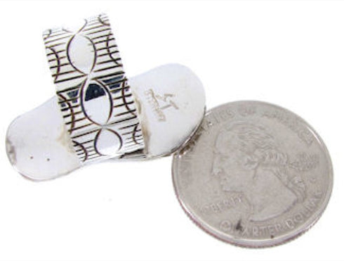 Butterfly Turquoise Silver Jewelry Southwestern Ring Size 5 MW66858