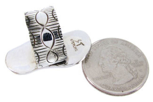 Turquoise Butterfly Southwest Silver Jewelry Ring Size 5-1/4 MW66891