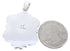 Sterling Silver Multicolor Native American Design Pendant YS67071
