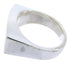 Turquoise And Opal Southwest Sterling Silver Ring Size 4-1/2 IS68051