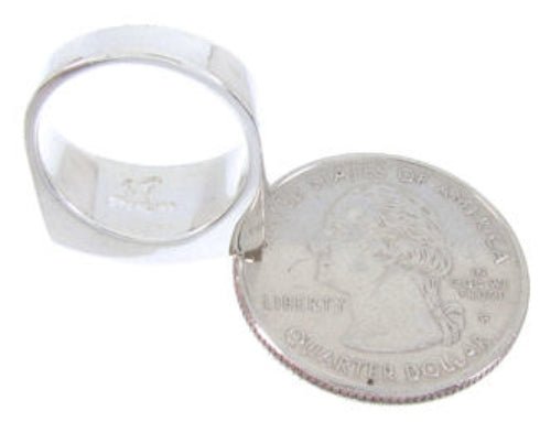 Sterling Silver Turquoise And Opal Ring Size 5-1/2 IS68104