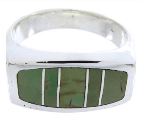 Sterling Silver Turquoise Southwest Ring Size 5-1/2 Jewelry IS68244