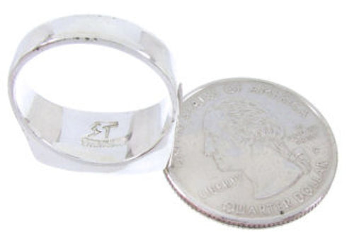 Sterling Silver Turquoise Southwest Ring Size 5-1/2 Jewelry IS68244